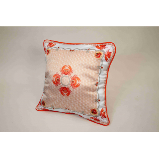 Coussin en soie stretch "Cancer"