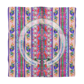 Foulard 90x90cm 100% soie “Provence”